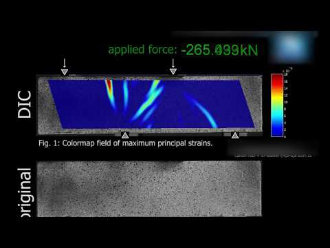 Digital Image Correlation (DIC) - shear test