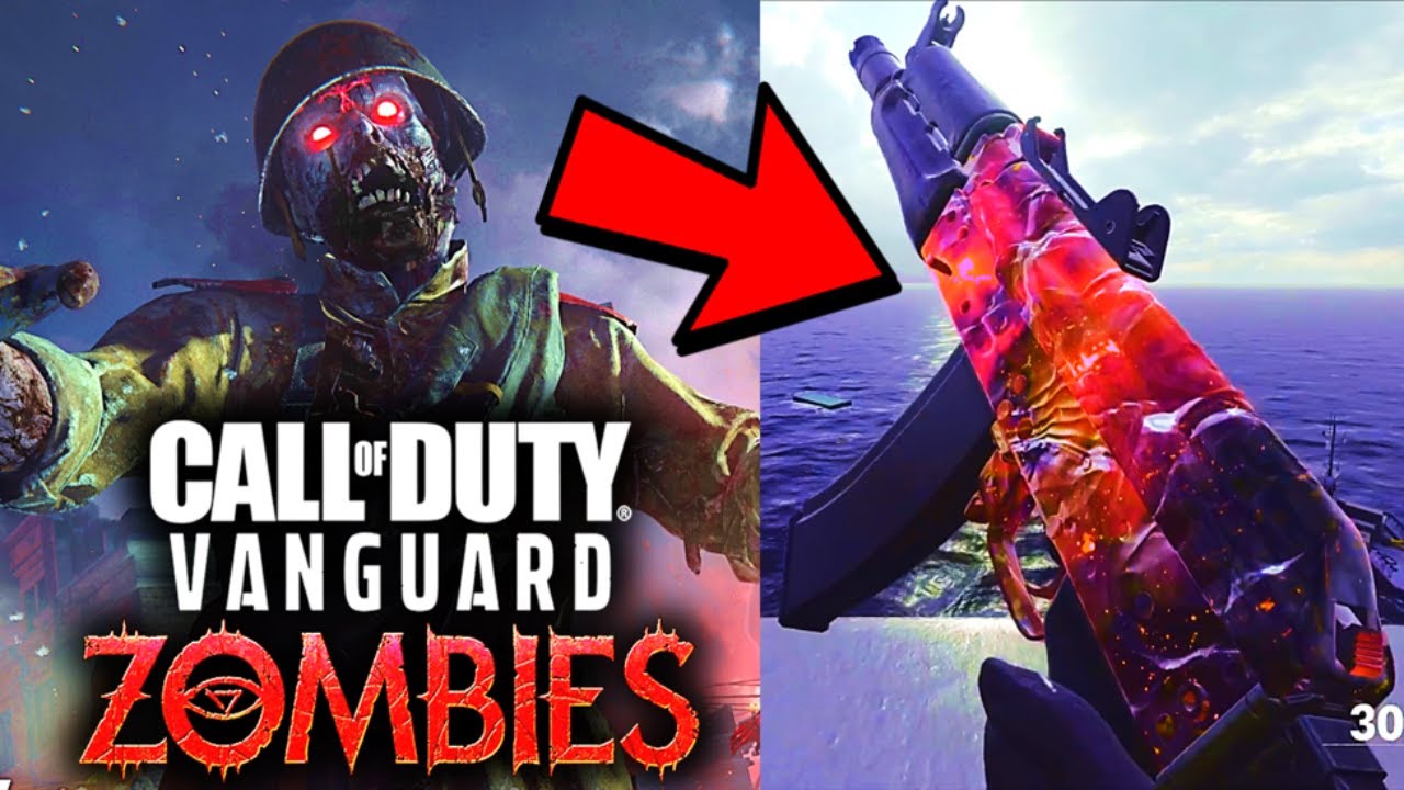 RED Dark Aether Camo + NO Round Based Map in Vanguard Zombies Season 1! (Vanguard Season 1 Revealed)