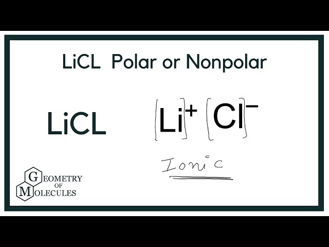 lithium chloride lewis structure