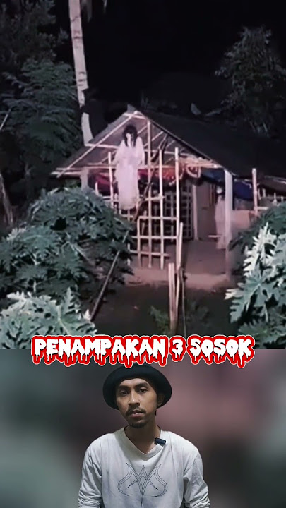 PENAMPAKAN 3 SOSOK HANTU DI HUTAN #shorts #horror #misteri #penampakan