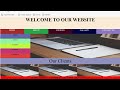 FIRST WEB PAGE USING HTML & CSS