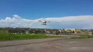 Blade QX3 350 quadcopter test flight on a sunny day in Broomfield by Real Cats of Colorado 34 views 8 years ago 36 seconds