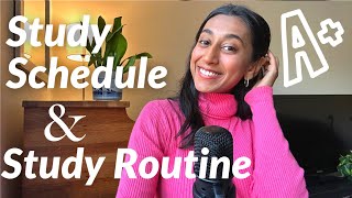 REVEALING MY LAW SCHOOL STUDY SCHEDULE & ROUTINE | Exam Tips!