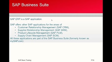 SAP Products Overview || What is SAP || SAP Products