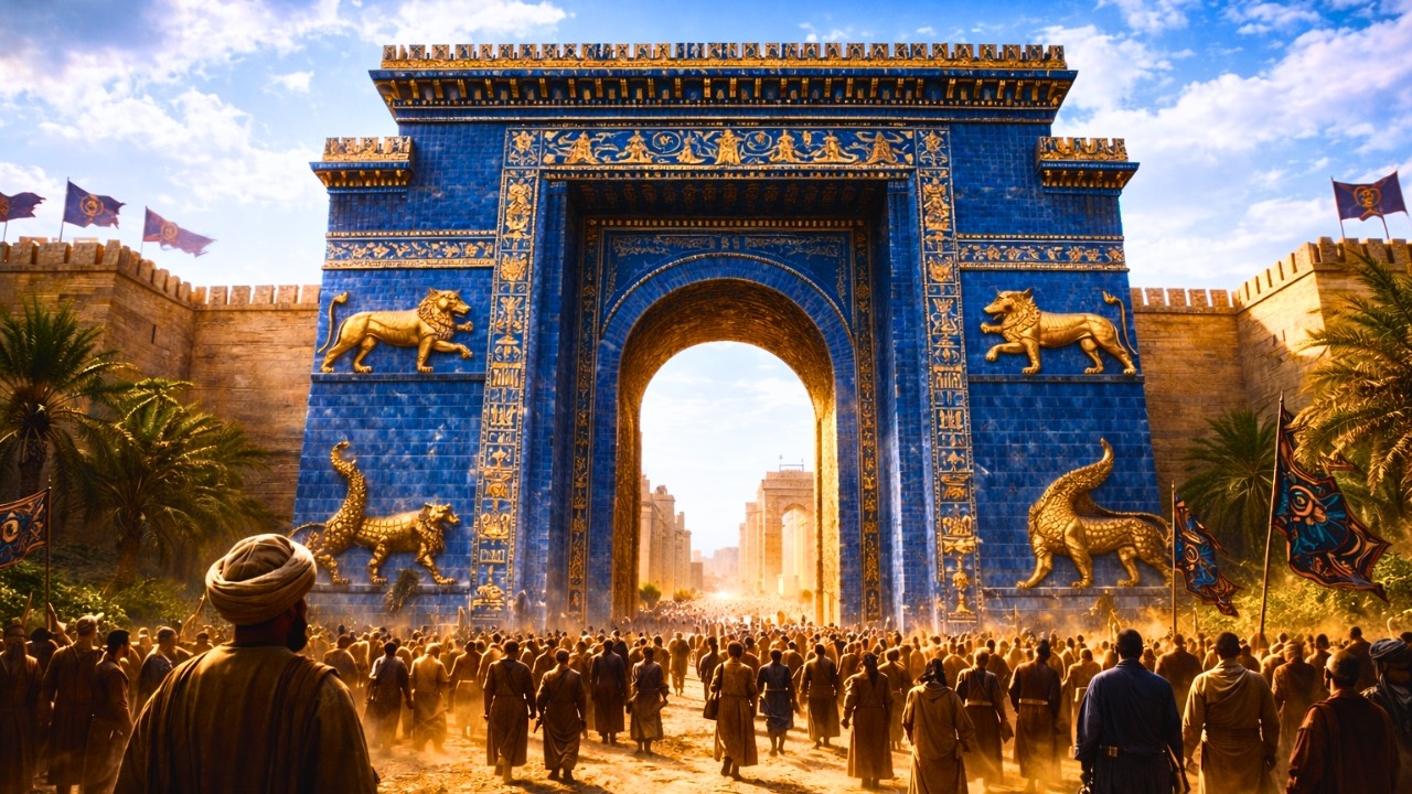 Один день в древнем Вавилоне — Библейский город греха | Ультрареалистичная реконструкция