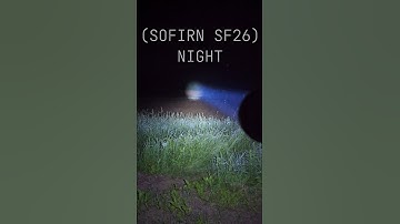 (SOFIRN SF26) TACTICAL FLASHLIGHT #light #edc #camping #outdoors #flashlight #led #scary #story
