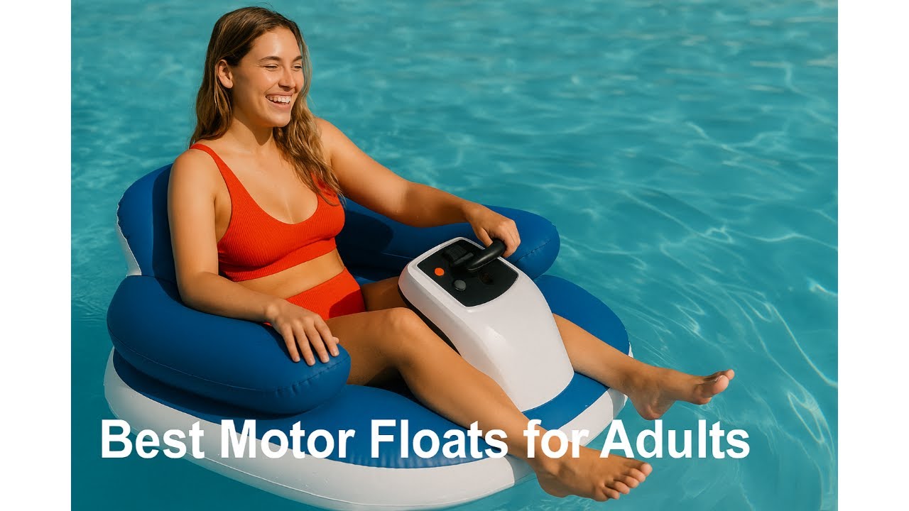 🏖️ Best Motor Floats for Adults | KPCB Tech Motorized Pool Float with Canopy 🏖️