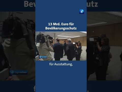 Innenministerkonferenz: 13 Milliarden Euro für den Bevölkerungsschutz #tagesschau #nachrichten
