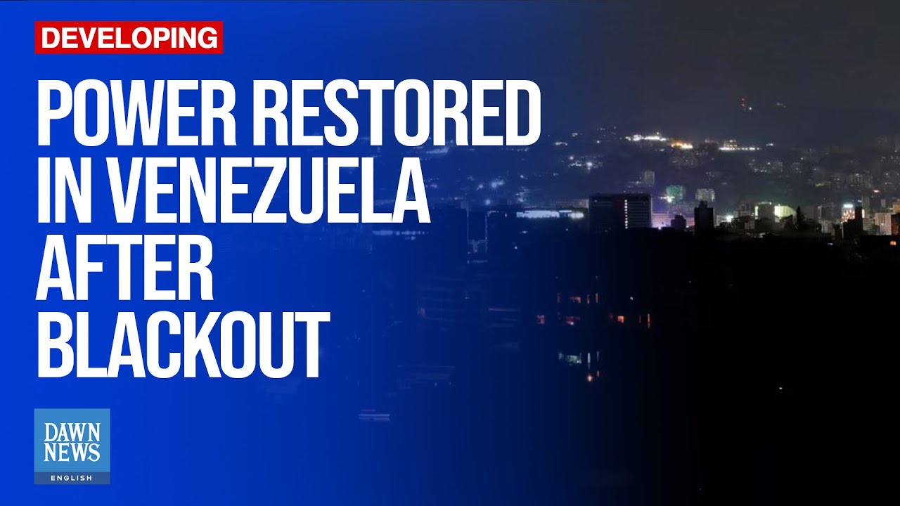 Venezuela Power Power Begins to Return to Parts of Venezuela After Mass Outage | Dawn ...