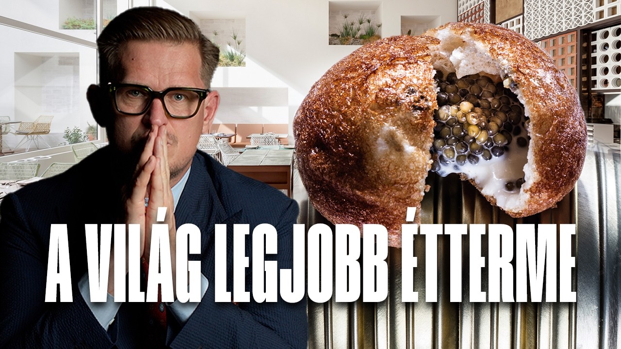Kipróbáltam a VILÁG LEGJOBB ÉTTERMÉT!