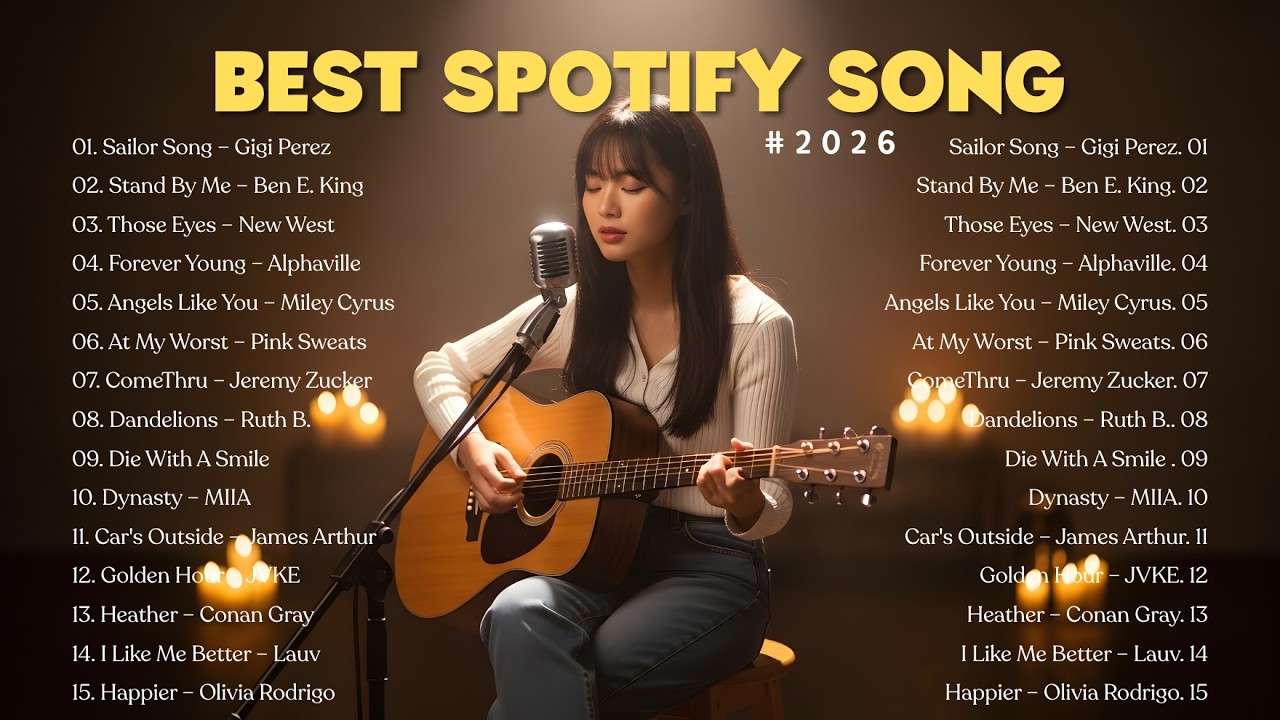 Best Chill Vibes Playlist | Top Spotify Hits 2026 : Billie Eilish, Pink Sweat$, Adele