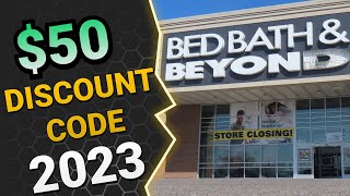 Save $50 NOW at Bed Bath & Beyond! 😱 I Tried This WORKING Promo Code 2023! - MUST WATCH