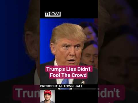 The Crowd Had Enough Of Trump's Lies