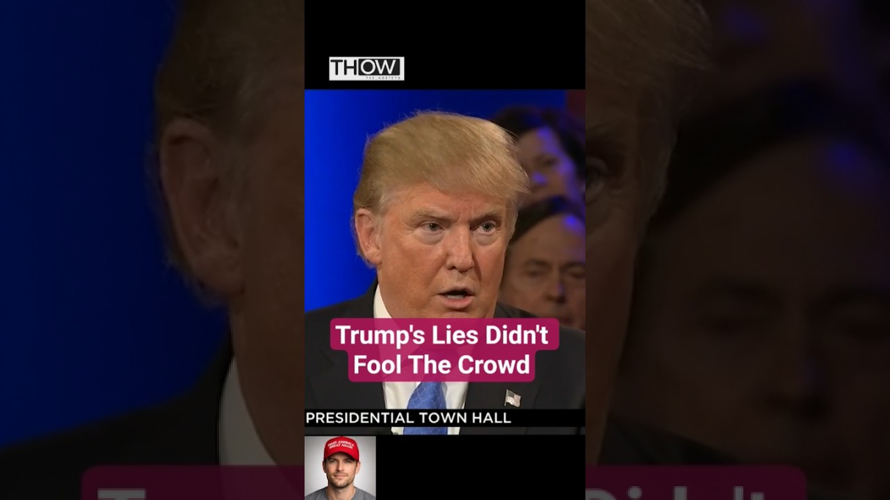 The Crowd Had Enough Of Trump's Lies