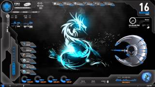 Desktop: Rainmeter and Alienware