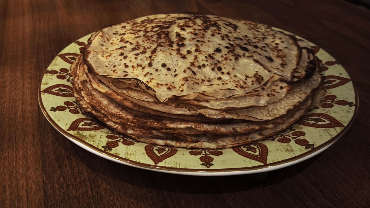 Чудесные БЛИНЫ - тонкие и ажурные. Получаются всегда с первого раза ! И никаких блинов 