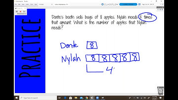 Math Grade 4 4.OA.2 Multiplication and Division to Solve Word Problems