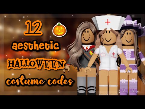 12 Aesthetic Halloween Costume Ideas For Adopt Me Bloxburg And Rhs With Codes Roblox Youtube - aesthetic halloween roblox outfits bloxburg halloween costume codes