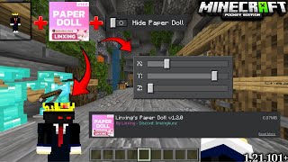 Custom Paper Doll Glider For Minecraft PE/BE 1.21.101+