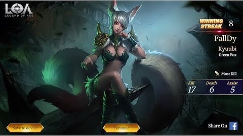 Kyuubi - Legend of Ace | (iOS/Android) #LOA