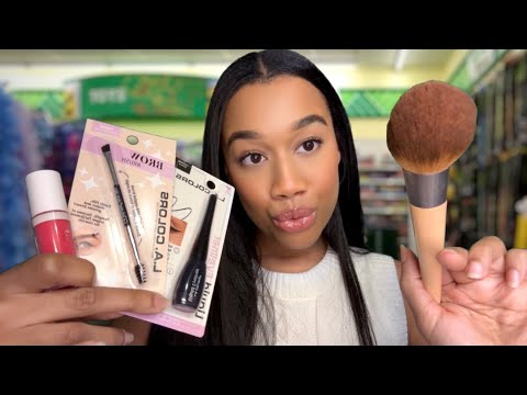 ASMR Girl at Dollar Tree Does Your Make-up ðð€ *She Doesnât Even Work There | Make-up Role-play