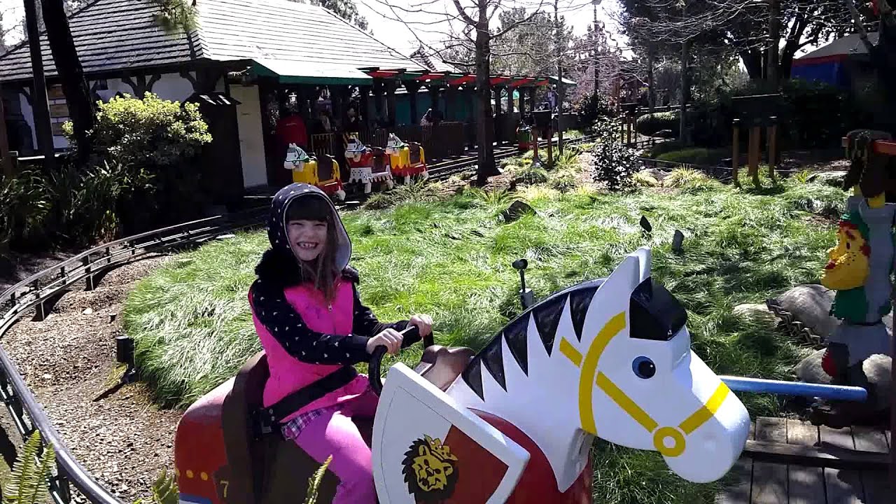 Riding horse at Legoland YouTube
