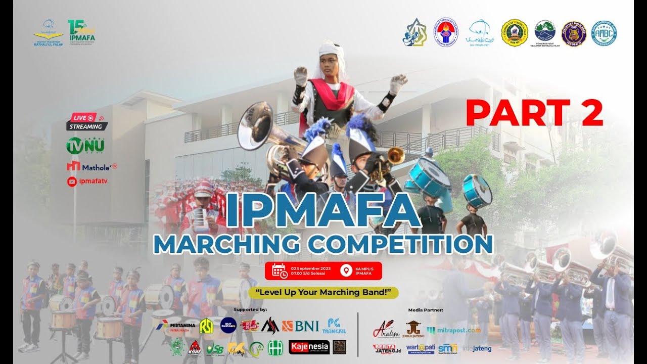 IPMAFA MARCHING BAND COMPETITION 2023 Part 2 YouTube