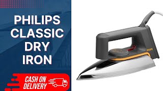 Philips Classic Dry Iron | Best Iron for Touring | Light weight Iron | Loat maal