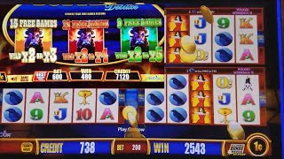 Wicked Winnings II , Buffalo Deluxe and Tripple Diamond Slot Machines BONUSES!!! screenshot 5