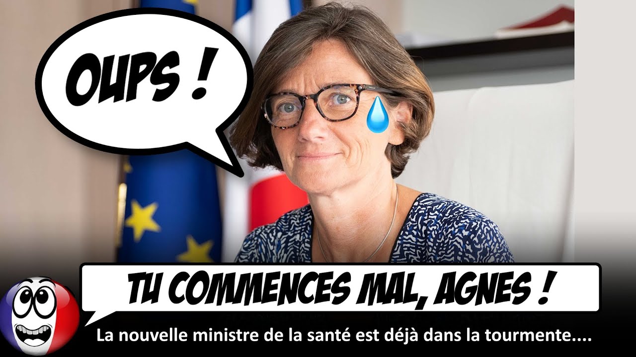 Déjà un SCANDALE pour la nouvelle ministre de la santé ! Elle ne perd pas de temps...