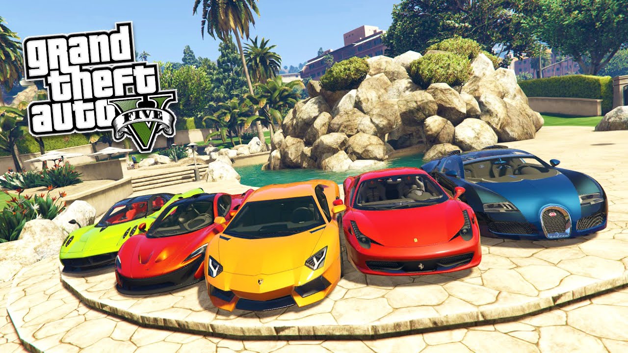 GTA 5 PC Mods - REAL LIFE CARS MOD #1! GTA 5 Real Cars Mod Gameplay ...