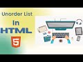 Unordered List in HTML