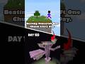 Day 123. I’m live-streaming today! #minecraft #elytra #onechunk