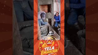 Novo método de reboco ativado 😅😂 🤦‍♂️#humor #shorts #engraçado #pedreiro #fail #viral