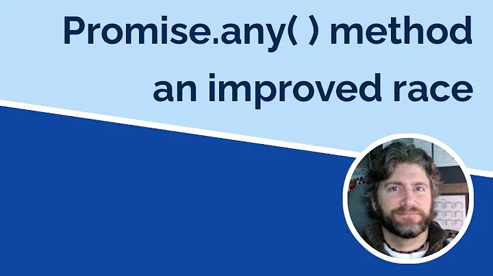 The new Promise any method