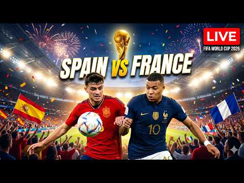 🔥 SPAIN vs FRANCE 🔥 FC 24 World Cup 2026 Simulation | Who Will Win? 🔴 LIVE NOW