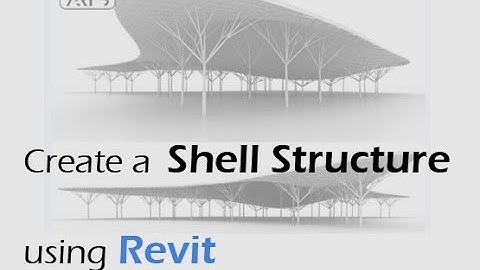 Create a Shell Structure using Revit
