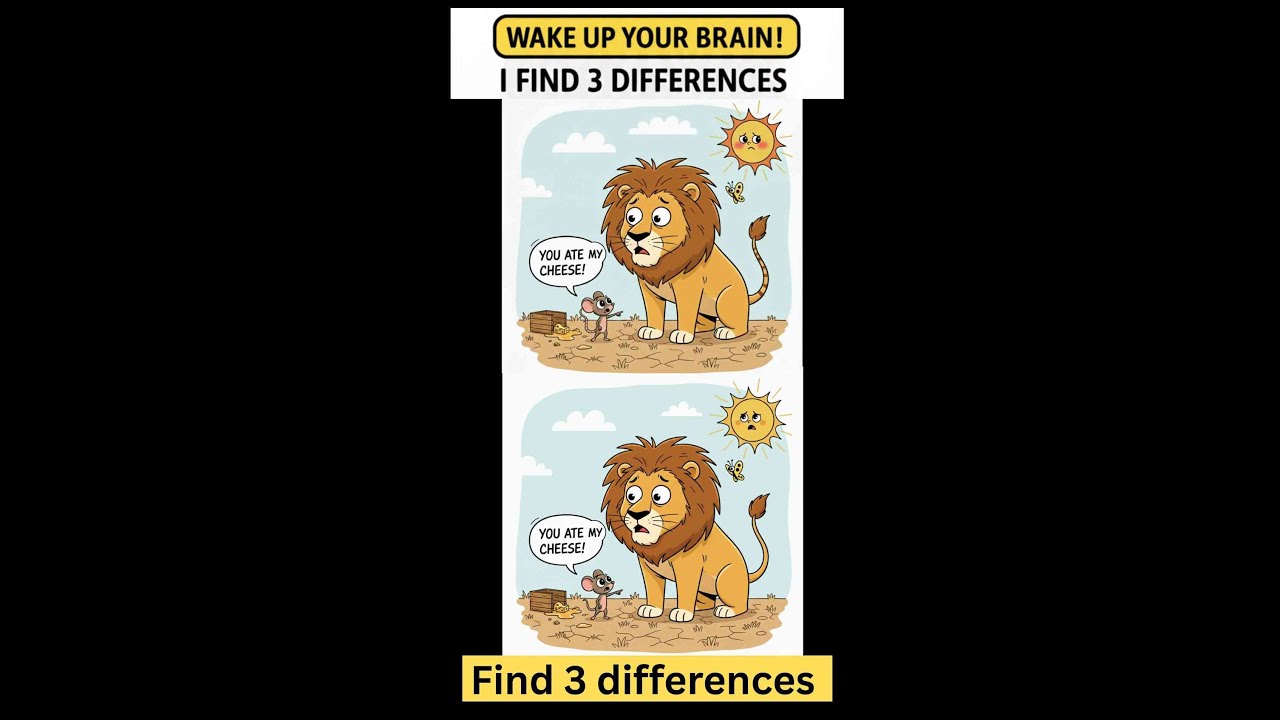 Only 2% can find all 3? ⁉️ Eyesight test