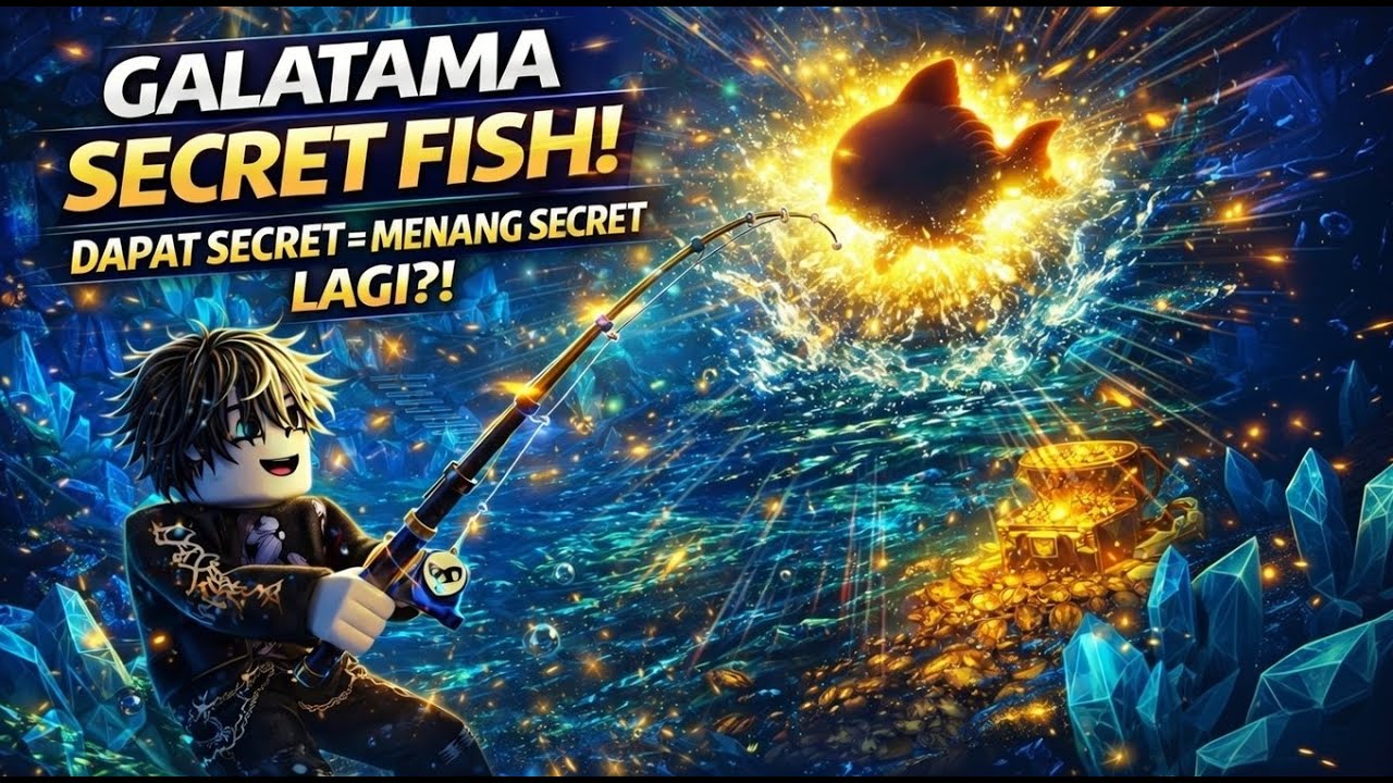 🎣 LIVE Roblox Fish It | Galatama Secret Fish! Dapat Secret = Menang Secret Lagi?! 👀🔥