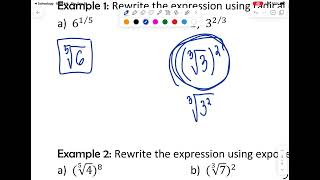 Intro to Rational Exponents