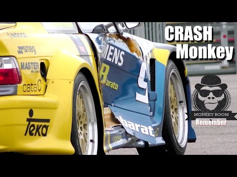 BMW M3 E36 GTR FAIL - Race in MotorLand Aragón (Spain)