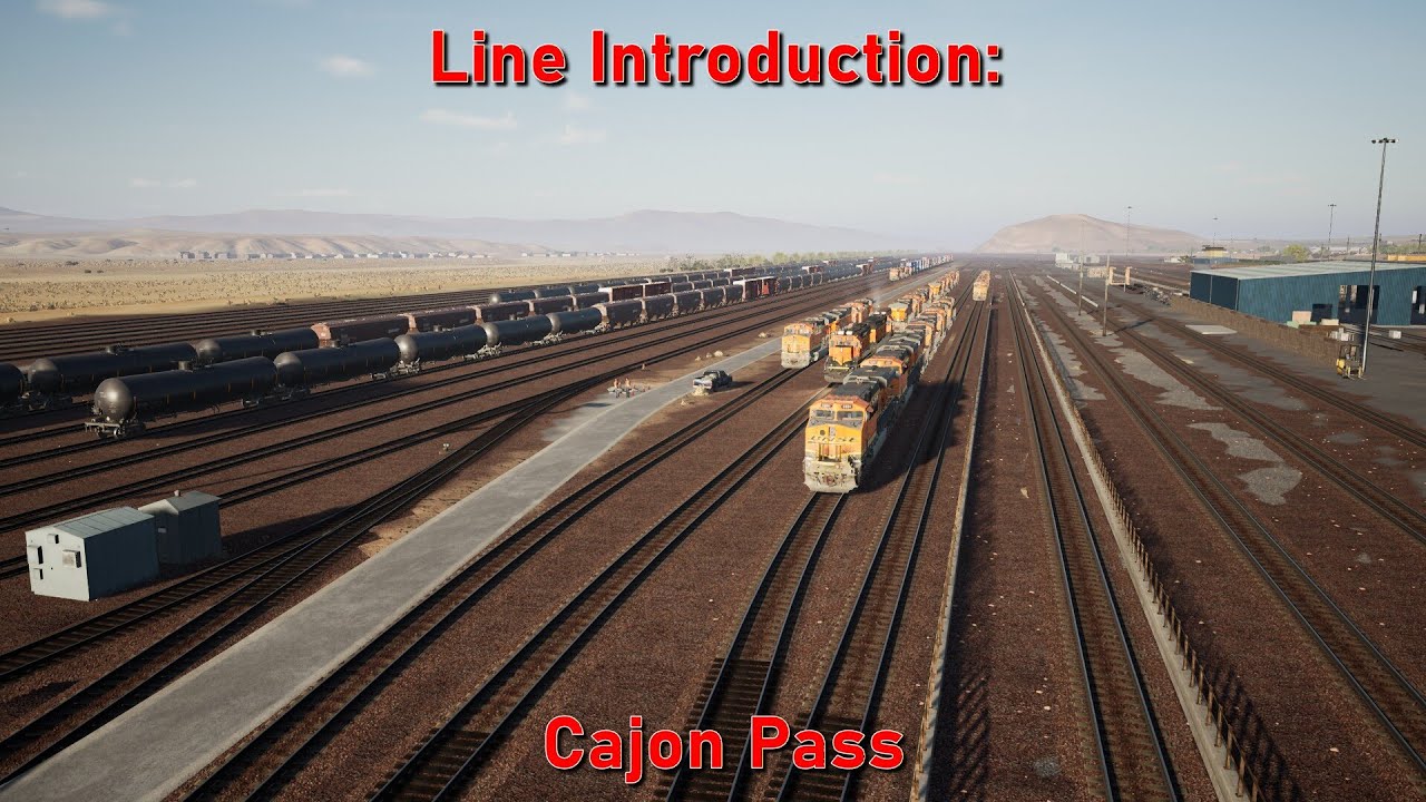Line Introduction: Cajon Pass - Train Sim World 6 full Playthrough