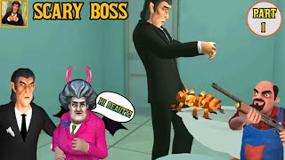 Scary boss gameplay gameplay in tamil/Horror game/on vtg!
