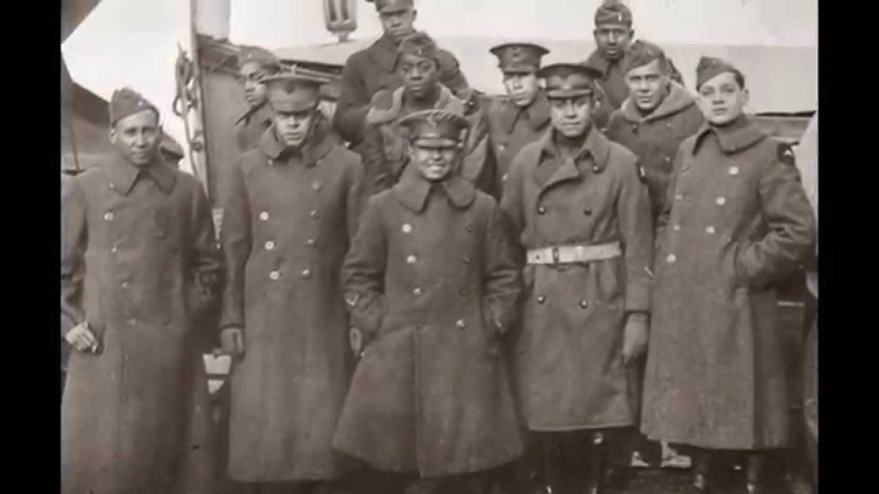 369th & 372nd WWI Black Soldiers Grandpas Company E