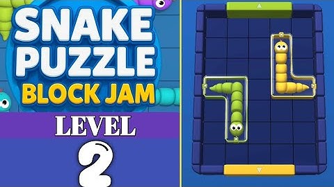 Snake Puzzle Block Jam Level 2 Walkthrough