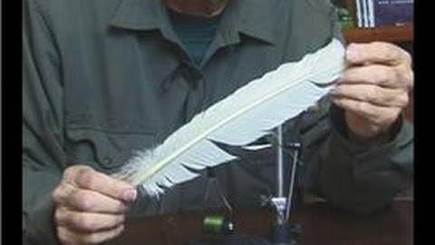 Fly Fishing : How to Make a Crackle Back Trout Fly Body