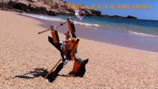 Decepticon Terradive invades the beaches of Cabo San Lucas, Mexico