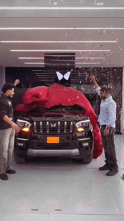 New Scorpio classic s11 delivery 🎁🎉🥳 #motivationalvideo #s11scopio #scorpio #blackscorpio #shorts