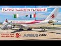 Air algerie  algiers  to paris   airbus a330  the flight experience