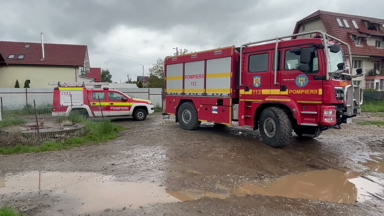 Intervenții în urma inundațiilor din comuna Florești